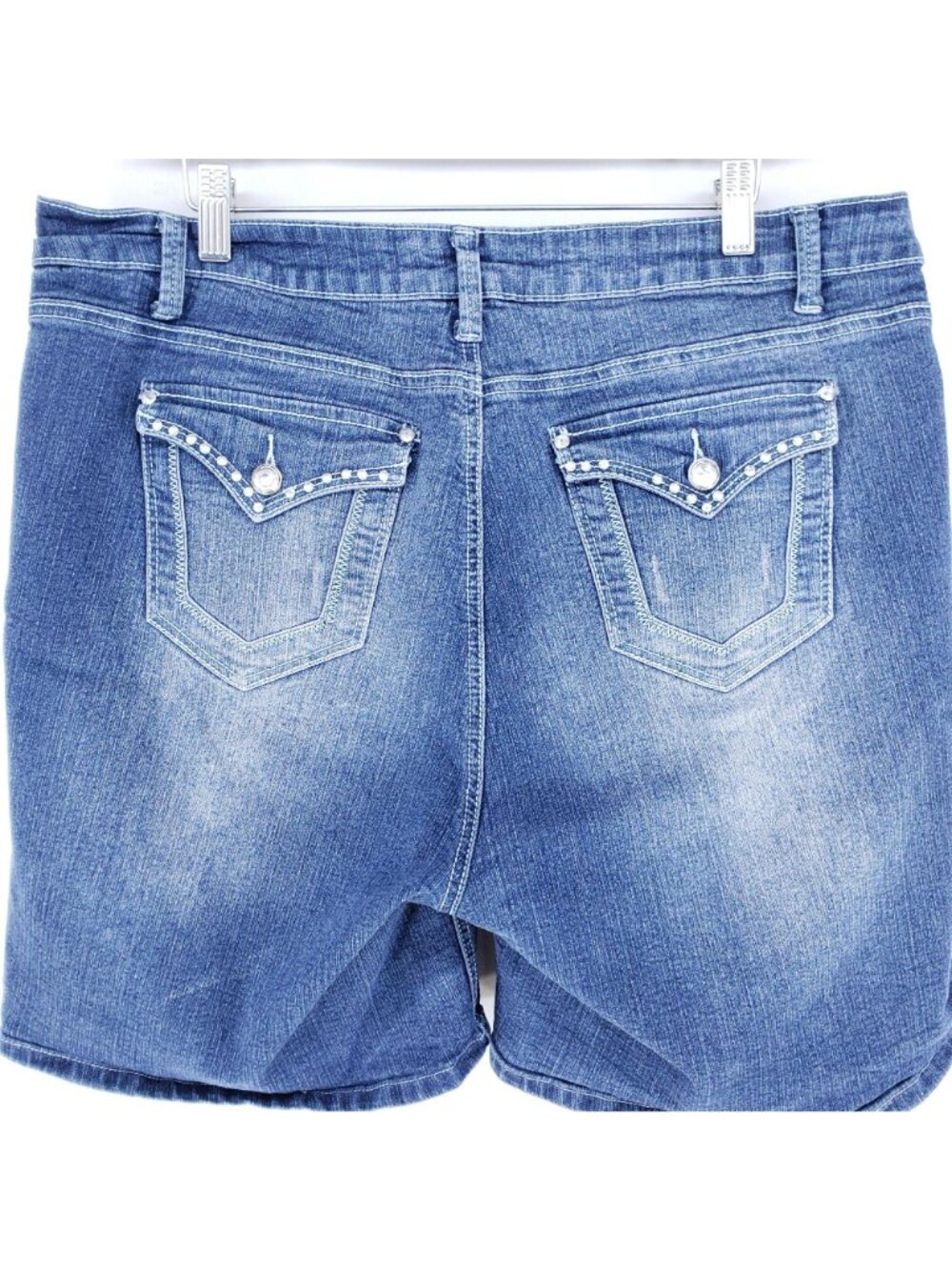 Cotton Farm Shorts Womens Size 18 Embellished - Picture 4 of 7